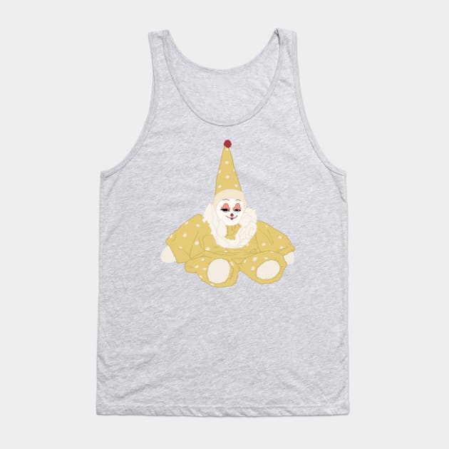 Small But All Knowing Clown Tank Top by positivepeachy